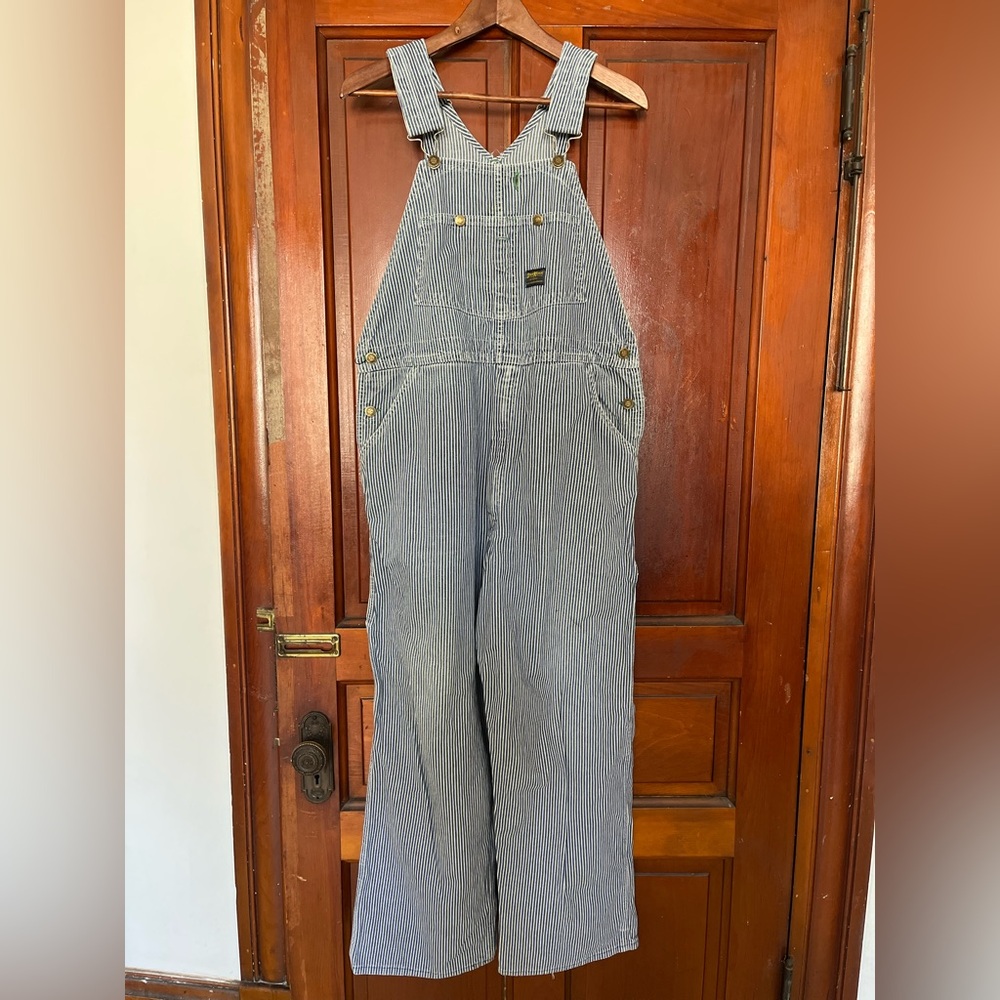 Vintage Osh Kosh Denim Overalls 30x29